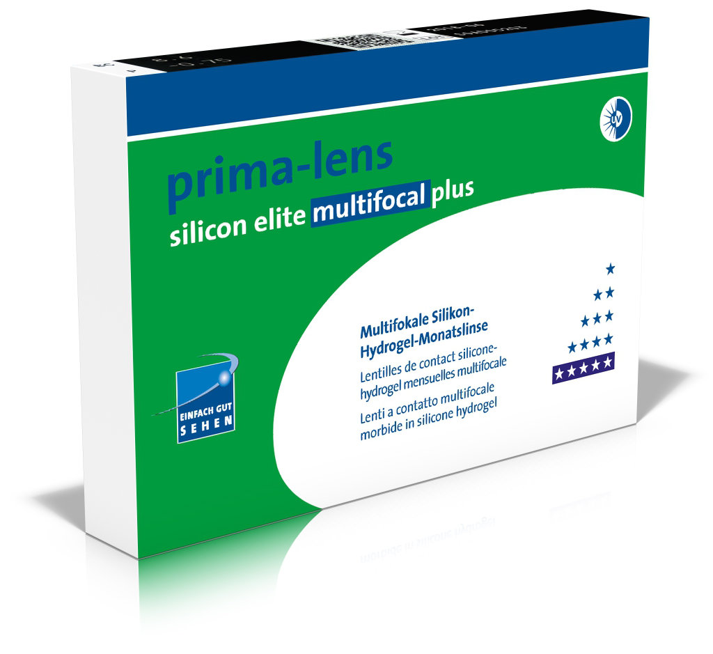 <span class='text-prima'>prima-lens</span> silicon elite multifocal plus