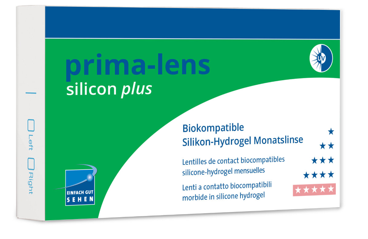 <span class='text-prima'>prima-lens</span> silicon plus